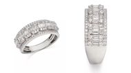 Diamond Triple Row Band (Image via Bloomingdale's)